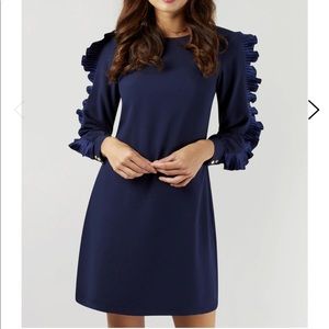 Closet London Navy Blue Dress